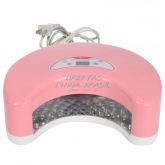 Secador de Unhas LED 12W - Rosa - Meia Lua