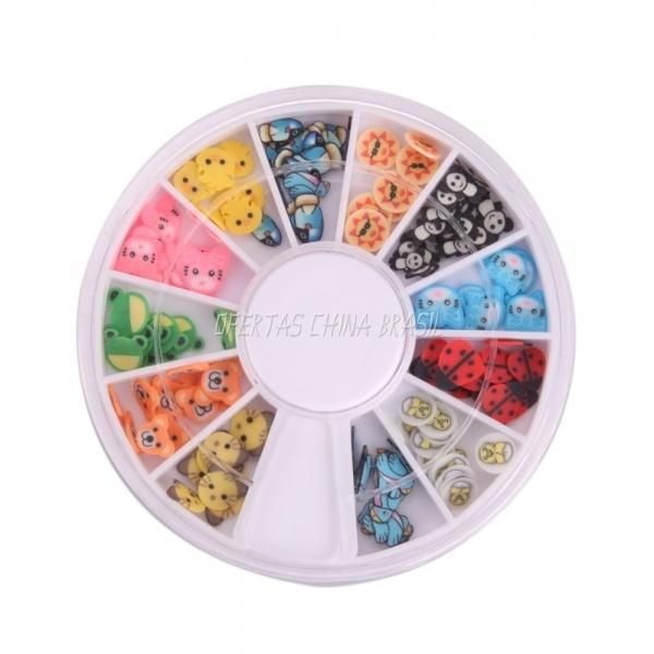 144 Fatias de Fimo 3D - Animais